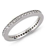 18 Ayar Altın 0.35 Ct Pırlanta Tam Tur Yüzük RMY301 (Çok Renkli)