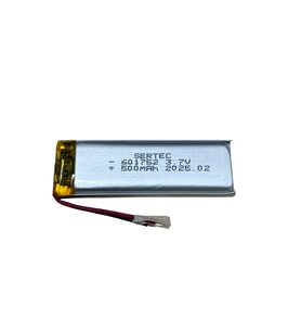 Sertec 601752 3.7v 500 Mah Li-polymer Pil (devreli/1.5a)
