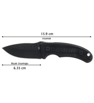 Schrade USA WOLVERINE MiINI Fixed Blade 65MN Çelik Bıçak 1182519