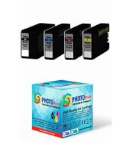 PhotoPrint®Canon 1500XL Muadil Kartuş Seti Mavi/Kırmızı/Sarı/Siyah (Çok Renkli)