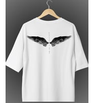 Presistence (Devamlılık) Temalı Oversize Bisiklet Yaka Unisex Tişört