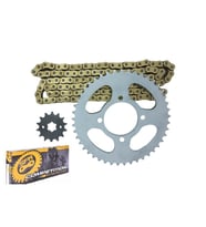 Ybr Esd 125 Oringli Zincir Dişli Seti 2006-2019 ( Sfr Gold Zincir ) _Supermoto (Renksiz)