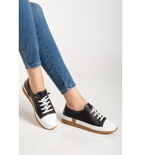 Suins Lorry Hakiki Deri Yumuşak Kadın Günlük Spor Ayakkabı Sneaker