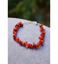 STONEAGE JEWELLERY Kırmızı Mercan Kadın Bileklik