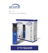 Acura AC-77 Titanyum Seramik Bıçaklı Profesyonel Sakal Ense Tıraş Makinesi