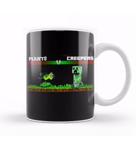 Plants Vs Zombies Plant Attack Kupa Bardak Porselen