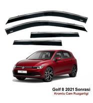 Vw Golf 8 Kromlu Cam Rüzgarlığı Niken 2021 Sonrası