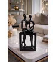 25 cm Kaideli Couple Biblo Obje Süs Dekoratif Ev Ofis Aksesuar