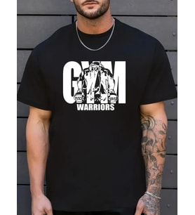 Erkek Baskılı Tişört Kısa Kol Bisiklet Yaka Regular fit Rahat kalıp T-Shirt - Siyah