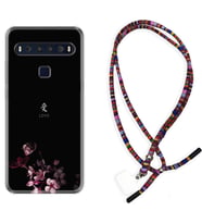 TCL 10L 10 Plus 10SE 20E 20SE 30 L7 Kılıf Boyun Asklı Rasta Silikon Love 1629