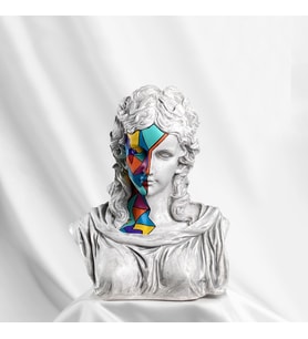 Hera 'Cubic' Dekoratif Heykel, Pop Art Roma Yunan Heykelleri