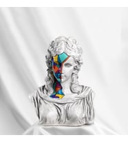 Hera 'Cubic' Dekoratif Heykel, Pop Art Roma Yunan Heykelleri