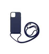 Apple iPhone 12 Uyumlu Kılıf Zore Ropi Kapak (Lacivert)