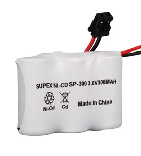 Supex Sp-300 Nı Cd 3 Lü Kısa Açık 3.6 Volt 300 Mah Telsiz Telefon Pili