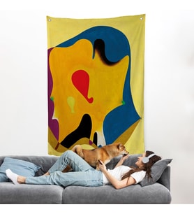 Joan Miro - Sürreal Duvar Örtüsü-7417