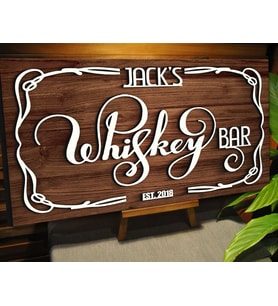 BK Gift Kişiye Özel Kabartma Tasarım Ahşap Bar Tabelası, Home Bar Tabela, Rustik Ev Dekorasyonu, Duvar Dekoru-21
