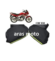Honda Cbf 150 Rüzgarlık Elcik Koruma Telefon Tutuculu _Supermoto (Renksiz)