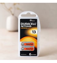 13 Numara İşitme Cihazı Pili 6'lı