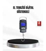 Dijital El Terazisi - Hassas Bavul Tartısı, Gülen Yüz Tasarımlı