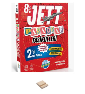 LGS 8. Sınıf JETT Paragraf Fasikülleri + Telefon Standı