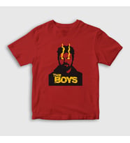 Presmono Unisex Çocuk Kırmızı Eyes Billy Butcher The Boys T-Shirt 458341tt