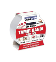 Vodaseal Duct Tape Beyaz Tamir Bandı 50Mm x 25Mt