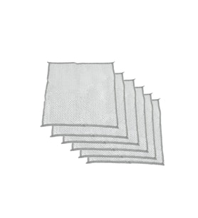Bulaşık Bezi Çok Amaçlı Bez Metal Alaşımlı Bez Altılı paket 20 Cm