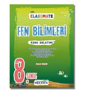Okyanus Yayınları 8. Sınıf Classmate Fen Bilimleri Konu Anlatım