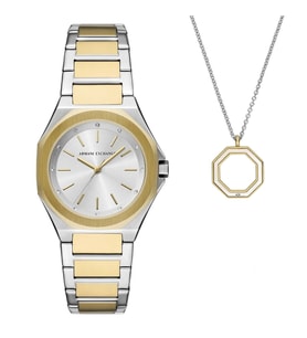 Armani Exchange AX7161SET Kadın Kol Saati (Altın)
