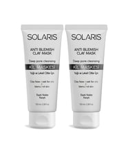Solaris Kil Maskesi Yağlı ve Lekeli Ciltler İçin 100 ml x 2 Adet