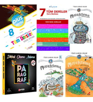 7 Den 8 E Geçiyorum LGS Başlangıç Seti Toplam 6 kitap