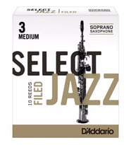 Rico Jazz Select RSF10SSX3M Soprano Saksafon Kamışı No:3 Medium