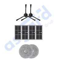 DREAME X30PRO-L10S PRO ULTRA-X30 ULTRA UYUMLU 2 Yan Fırça 4 Filtre 2 Mop