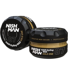 Saç Şekillendirici Wax 07 Gold One, 150 ML Tüm Saç Tipleri Ekstra Güçlü, Islak ve Parlak Görünüm