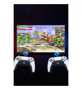 Y5 64gb Android Dual Pad 4k Game Stick - Beyaz
