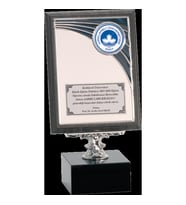 ODAK KUPA - Ahşap Plaketler - PL-078 B - 15x20 cm