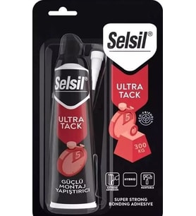 Mey İthalat® Selsil Ultra Tack Yapıştırıcı 50 ml Beyaz