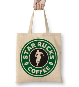 Starrucks Coffee Rugby Running Logo Bez Çanta Uzun Saplı