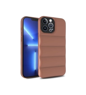 Apple iPhone 12 Pro Uyumlu Kılıf Zore Kasis Kapak (Kahverengi)