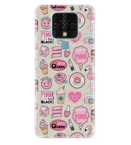 Tecno Camon 16 18P Pova Pova 3 Pova Neo Kılıf Desemli Silikon Donut Flamingo 1415