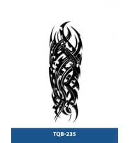 TQB-235 ETNİK ŞEMATİK DESEN GEÇİCİ KOL DÖVMESİ-TATTO