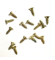 Klips, Menteşe, Ayak, Ağaç, Sunta Vidası 2,2x7,5mm - Sarı 100 Adet