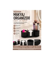Geniş Bölmeli Şık ve Dayanıklı Makyaj Organizeri, Kozmetik Düzenleyici