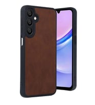 Samsung Galaxy A16 5g Kılıf Aras Deri Kapak - Taba