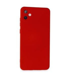 Samsung Galaxy A05 Kılıf Nano içi Kadife Silikon - Kırmızı