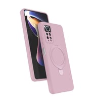 Xiaomi Redmi Note 12 Pro 4g Regal Magsafe Standlı Kapak - Açık Pembe