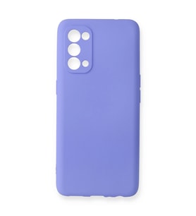 Oppo Reno 5 Pro Kılıf First Silikon - Lila