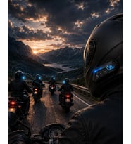 Motosiklet Kaskı İçin Bluetooth Kulaklık Hands Free Çağrı Özellikli