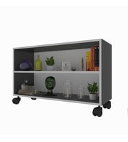 Kenzlife mutfak dolabı raziye 068*090*030 gri tekerlekli banyo evrak ofis ayakkabılık kiler