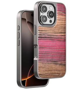 Iphone 16 Wave Kapak - Pembe